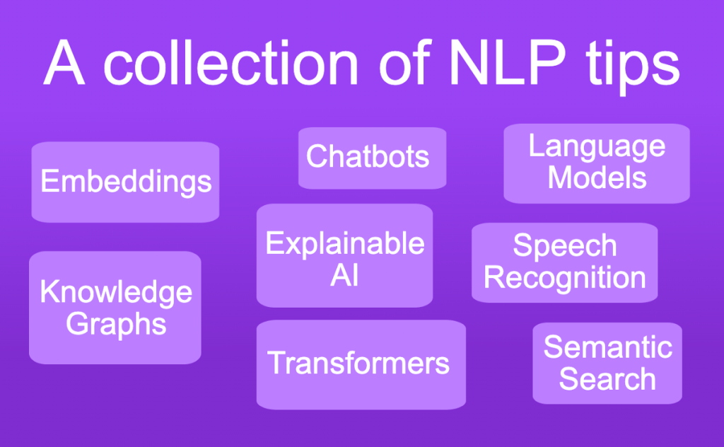An organized collection of 94 articles with NLP&nbsp;tips