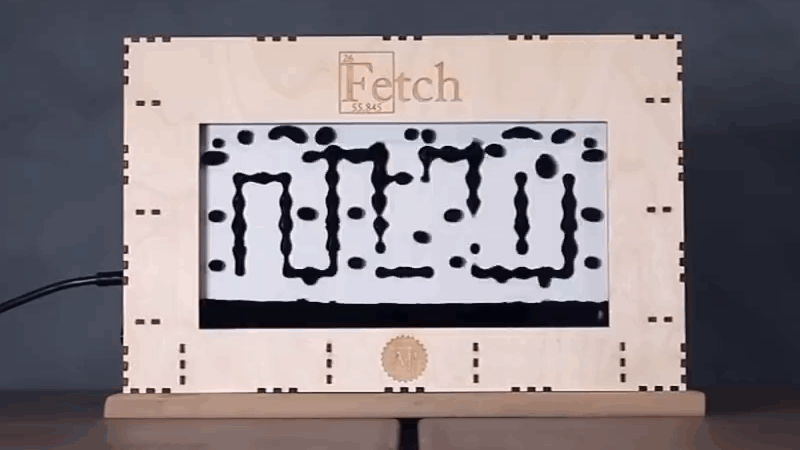 Ferrofluid Display Gets New, Better Driver&nbsp;Circuitry