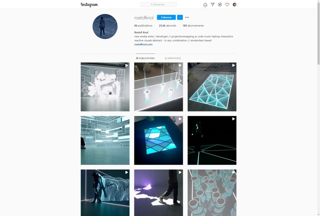 Mur Interactif by Roelof&nbsp;Knol