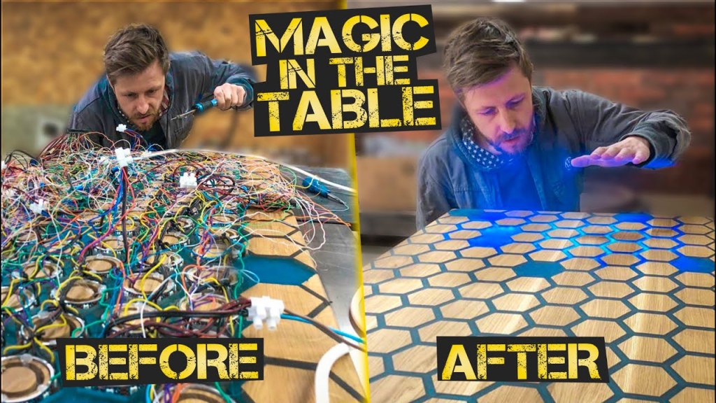 A Smart Table of Epoxy&nbsp;Resin