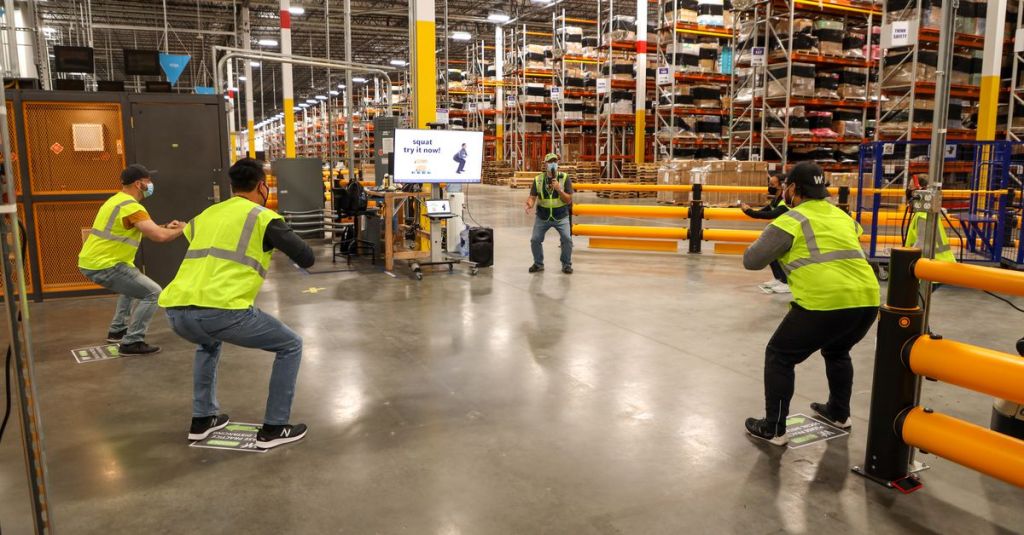 Amazon’s WorkingWell is a new program to protect warehouse workers’&nbsp;health