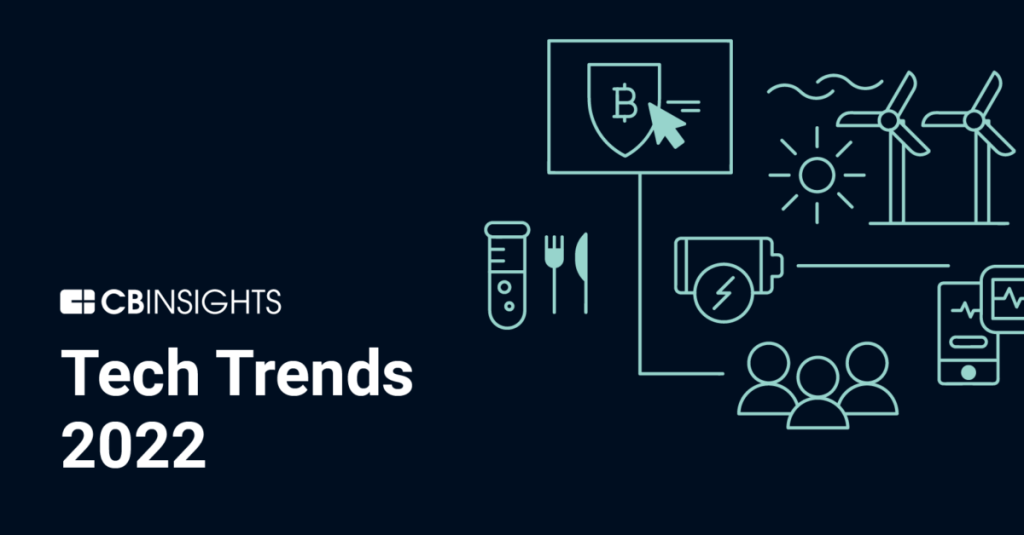 CB Insight Tech Trends To Watch Closely In&nbsp;2022