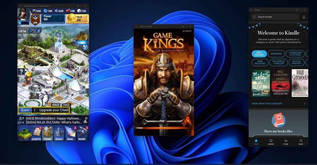 A first look at Microsoft’s new Windows 11 Android apps&nbsp;support