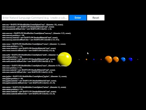 With Codex, creators can use natural language to build 3D&nbsp;scenes