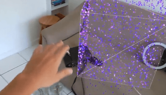 AR musical instrument! Call it a particle&nbsp;synth