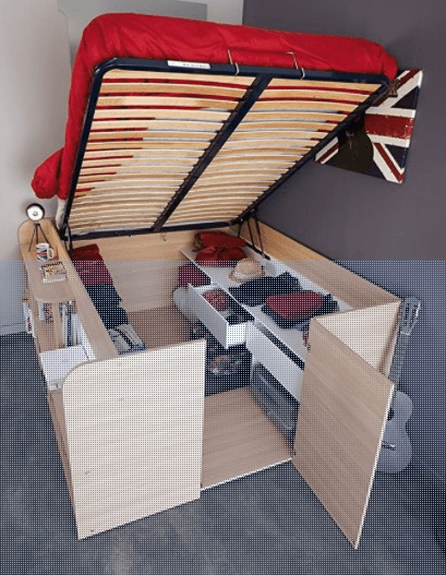 Parisot Space Up Bed and&nbsp;Storage