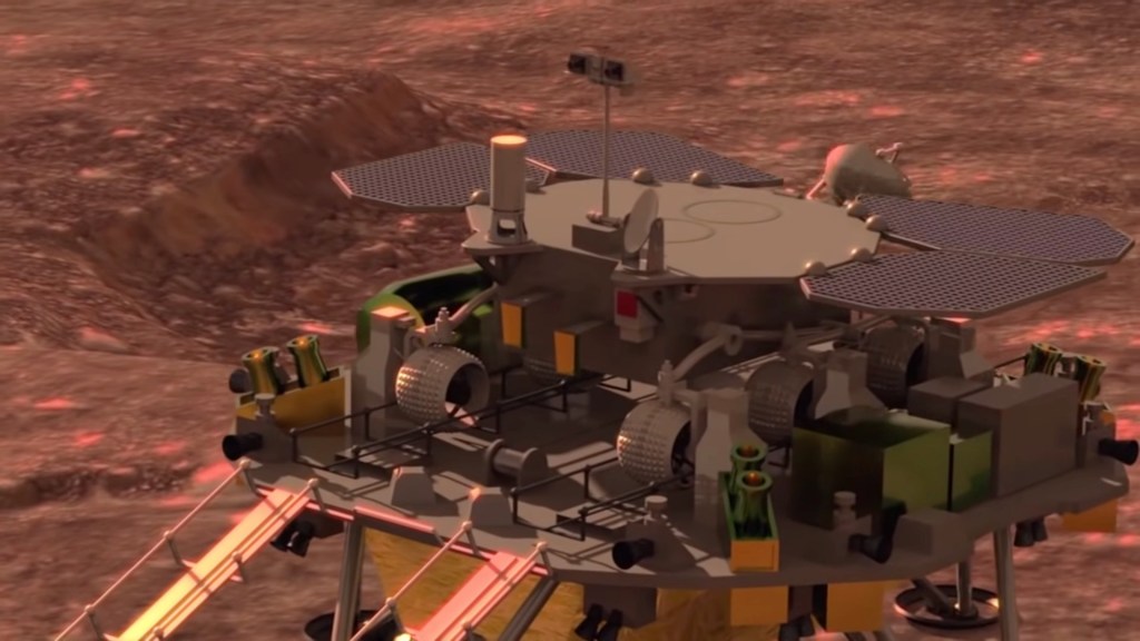 Mission Tianwen-1 : la Chine a réussi à poser son rover sur&nbsp;Mars