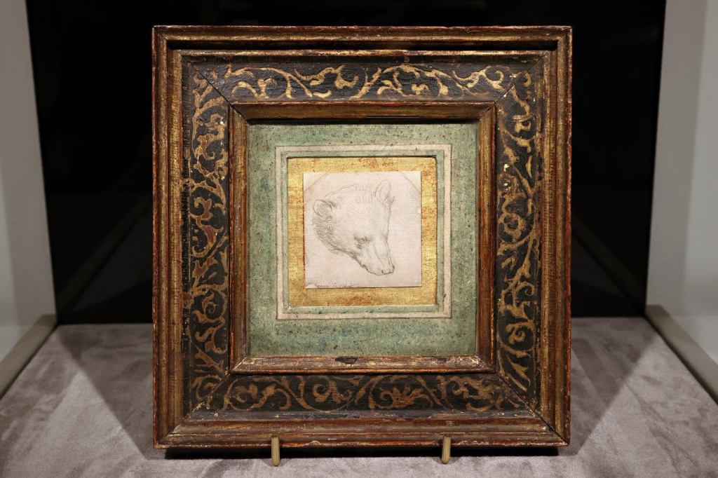 $12M sold for a Leonardo da Vinci drawing of a bear the size of a Post-it&nbsp;note