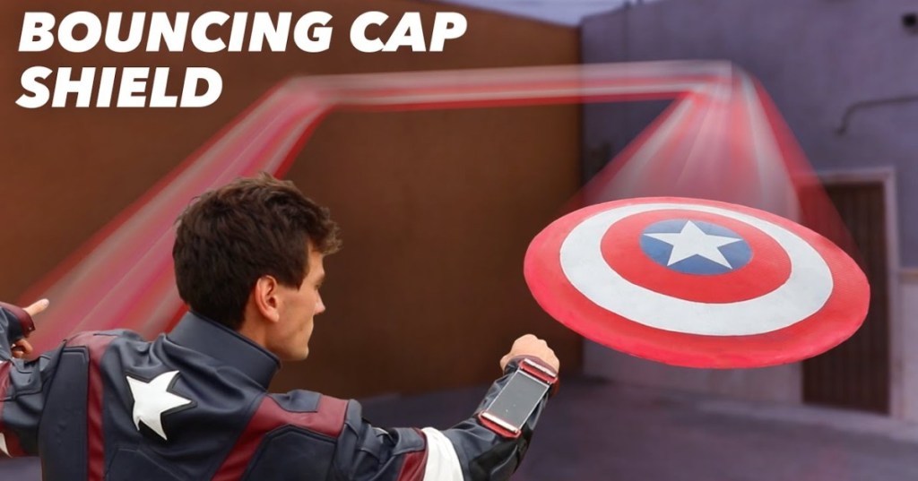 Real Captain America Shield That Actually Bounces&nbsp;Back