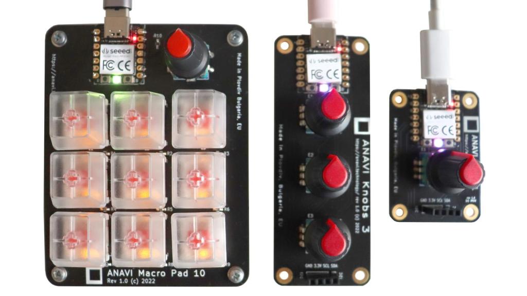 ANAVI Macro Pad 10 &&nbsp;Knobs