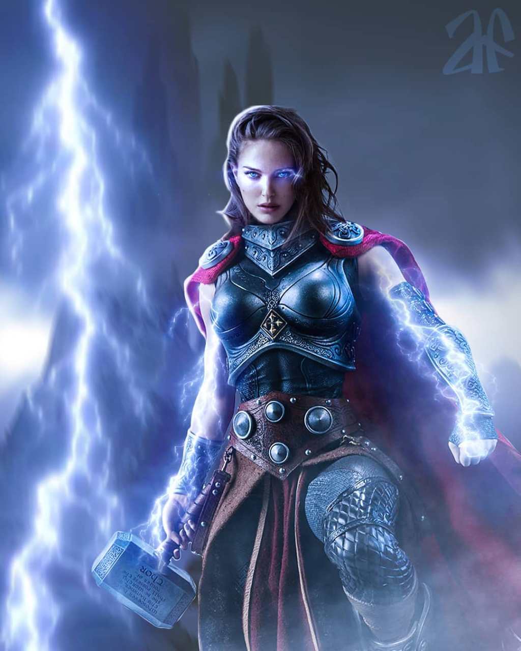 Artist Portrays Natalie Portman as The Mighty&nbsp;Thor