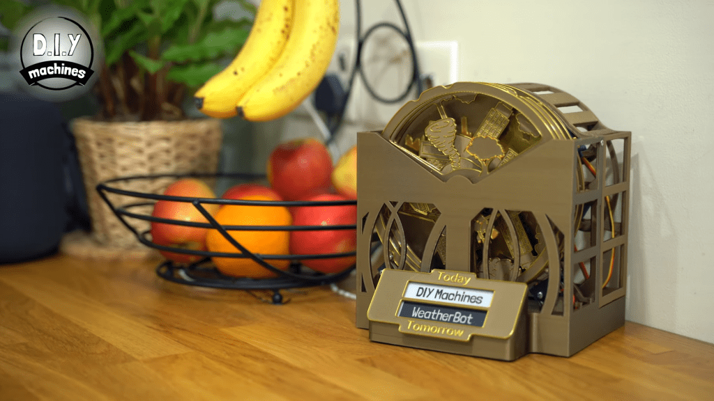 Weather-Reporting Diorama