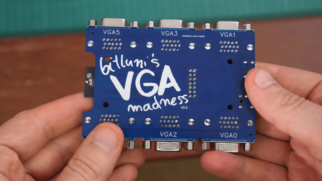 Running Six VGA Projectors From A Single&nbsp;ESP32