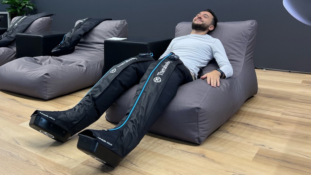 Je me suis fait masser par le même robot que Cristiano&nbsp;Ronaldo