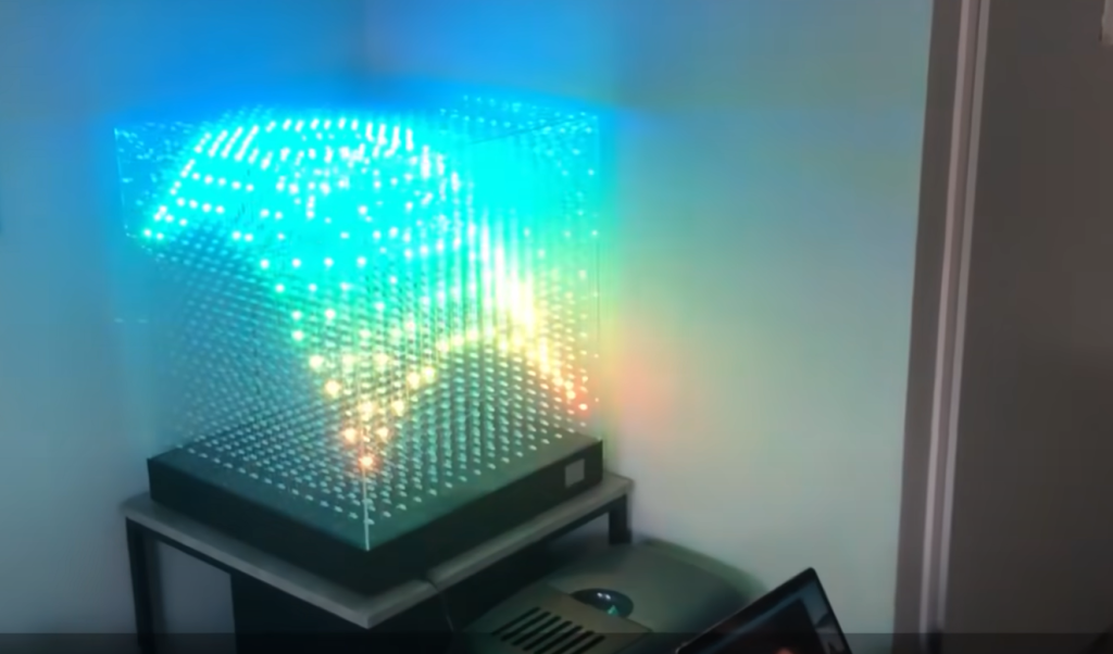Big RGB LED Cube You Can Build&nbsp;Too