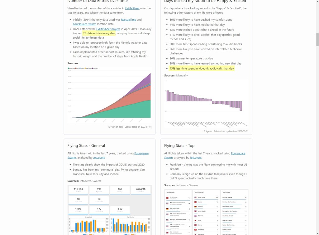 How Felix consolidated and analyzed his personal&nbsp;data.