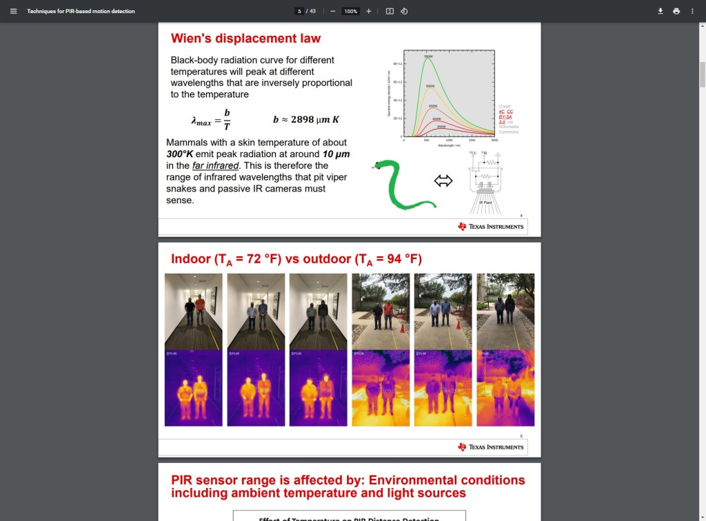 Techniques for PIR-based motion&nbsp;detection