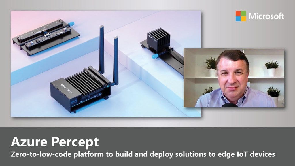 Technical video overview of Azure Percept edge&nbsp;AI