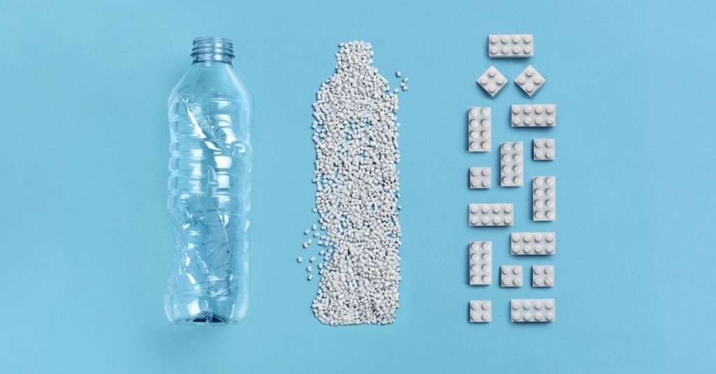 LEGO produit des briques à partir de plastique&nbsp;recyclé