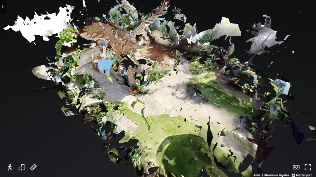 Mon Jardin avec une Insta360 et&nbsp;Matterport