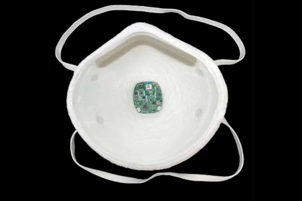 FaceBit, un capteur très utile à fixer dans son masque&nbsp;N95