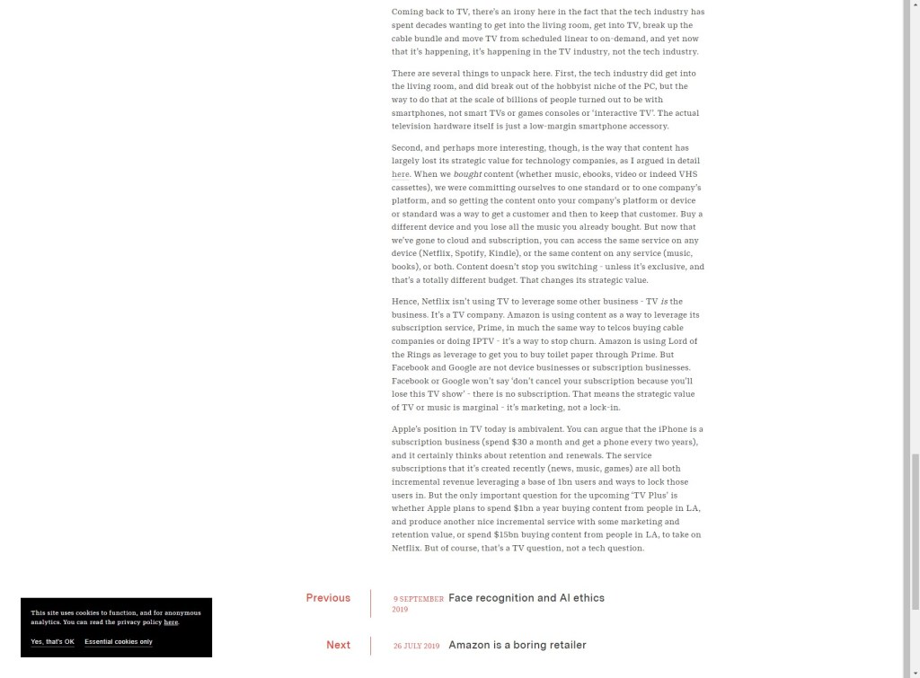 Netflix is not a tech&nbsp;company