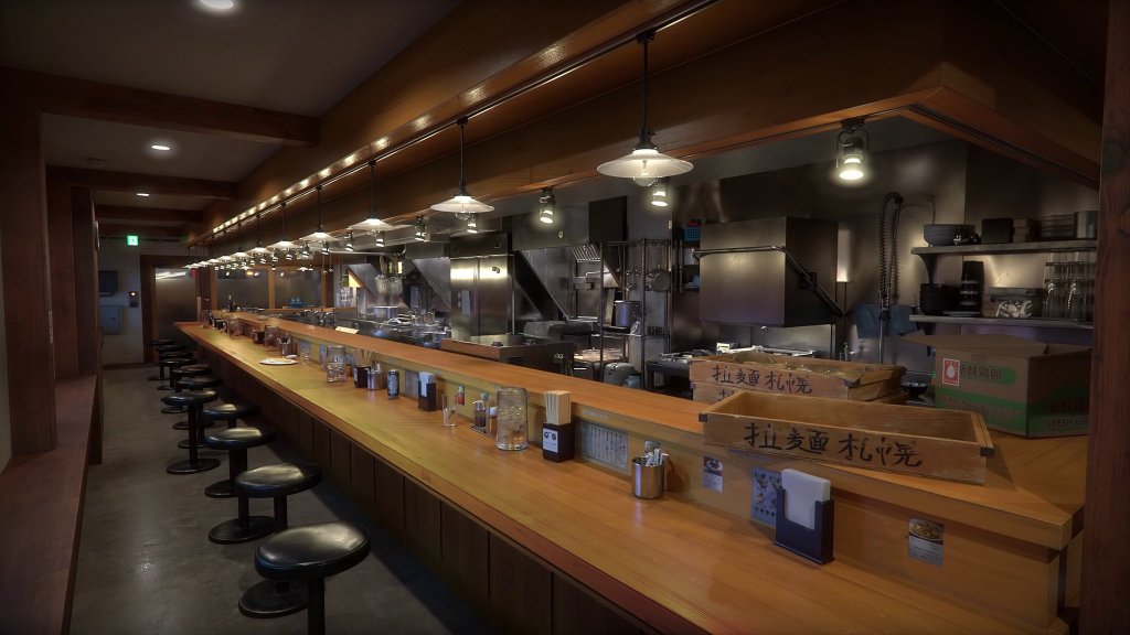 10 artists spread across the world leveraged to create this photorealistic ramen&nbsp;shop