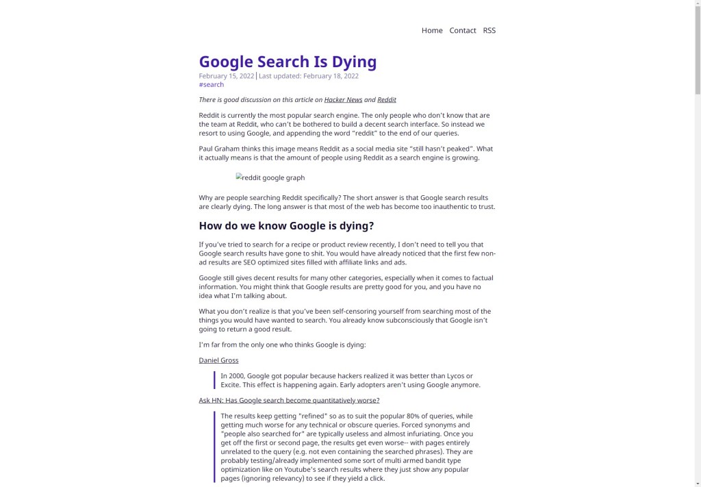 Google Search Is&nbsp;Dying