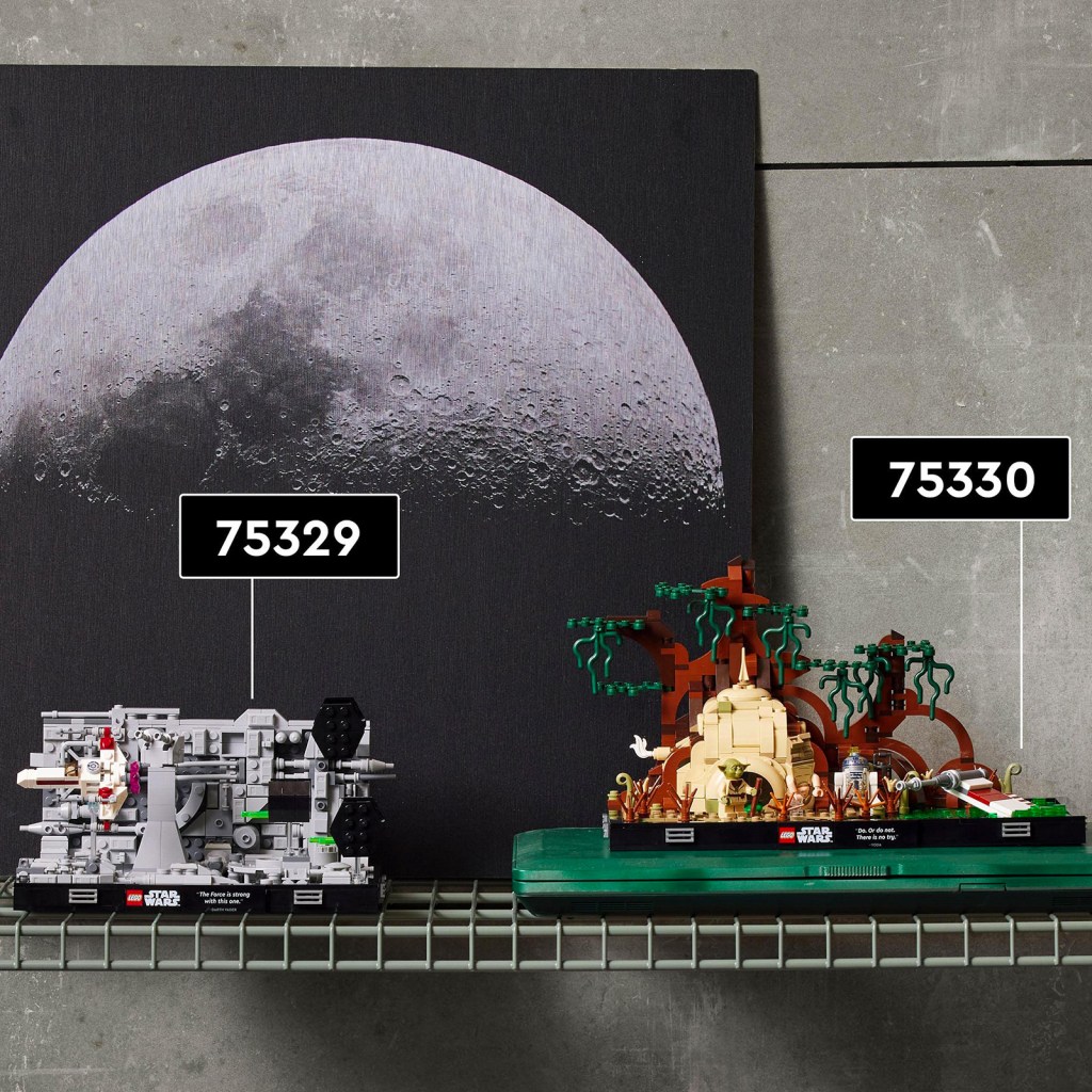 LEGO Star Wars Diorama Collection 75329 Death Star Trench Run : premiers visuels&nbsp;officiels