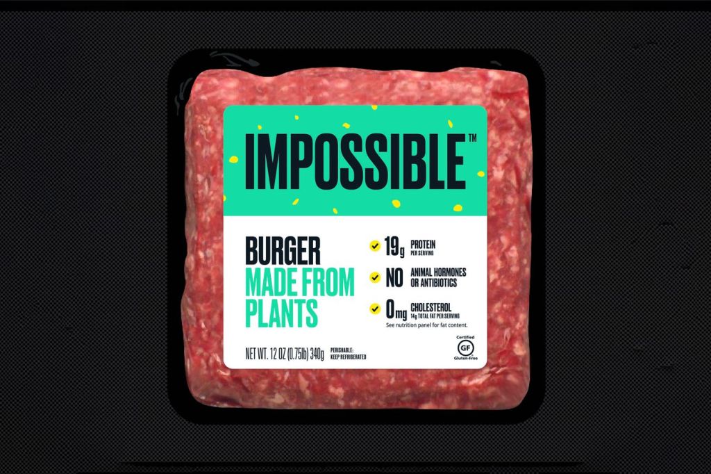 Impossible Burgers are hitting their first grocery stores tomorrow