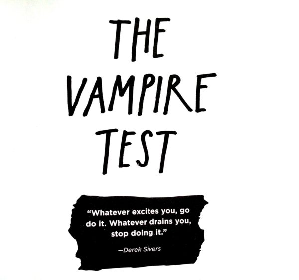 The vampire test