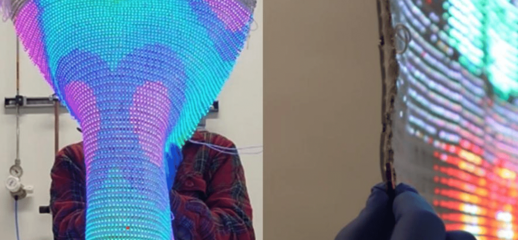 A textile-based smart&nbsp;display