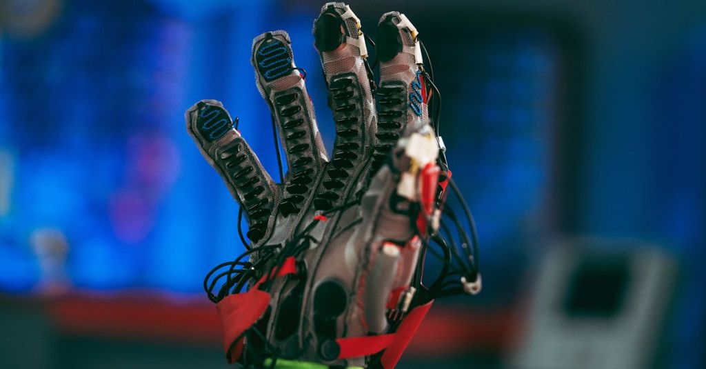 Meta haptic glove prototype lets you feel VR objects using air&nbsp;pockets
