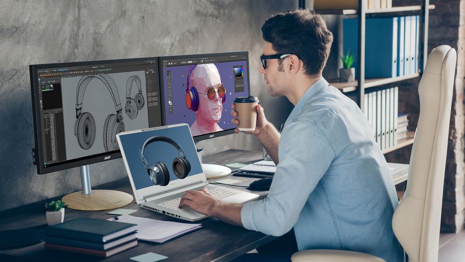 On a testé le nouvel écran 3D stéréoscopique sans lunettes des PC portables Acer&nbsp;ConceptD