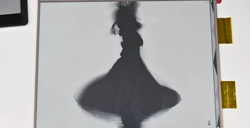 Une impressionnante optimisation du rafraichissement des écrans&nbsp;E-Ink
