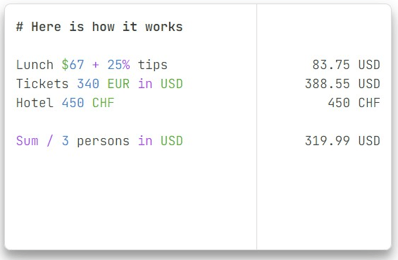 Numbr – Smart&nbsp;Calculator