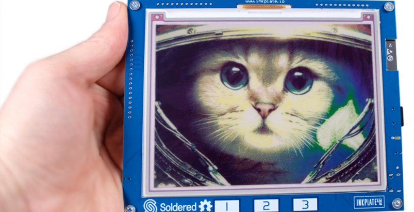 Inkplay 6Color : un écran à encre numérique couleur à&nbsp;99$