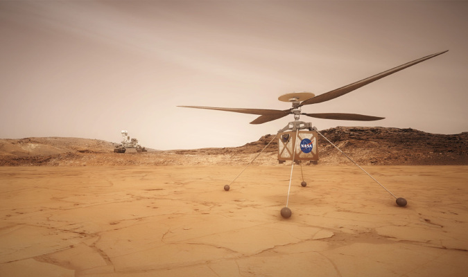NASA plans first flight of Mars helicopter Ingenuity on April&nbsp;8