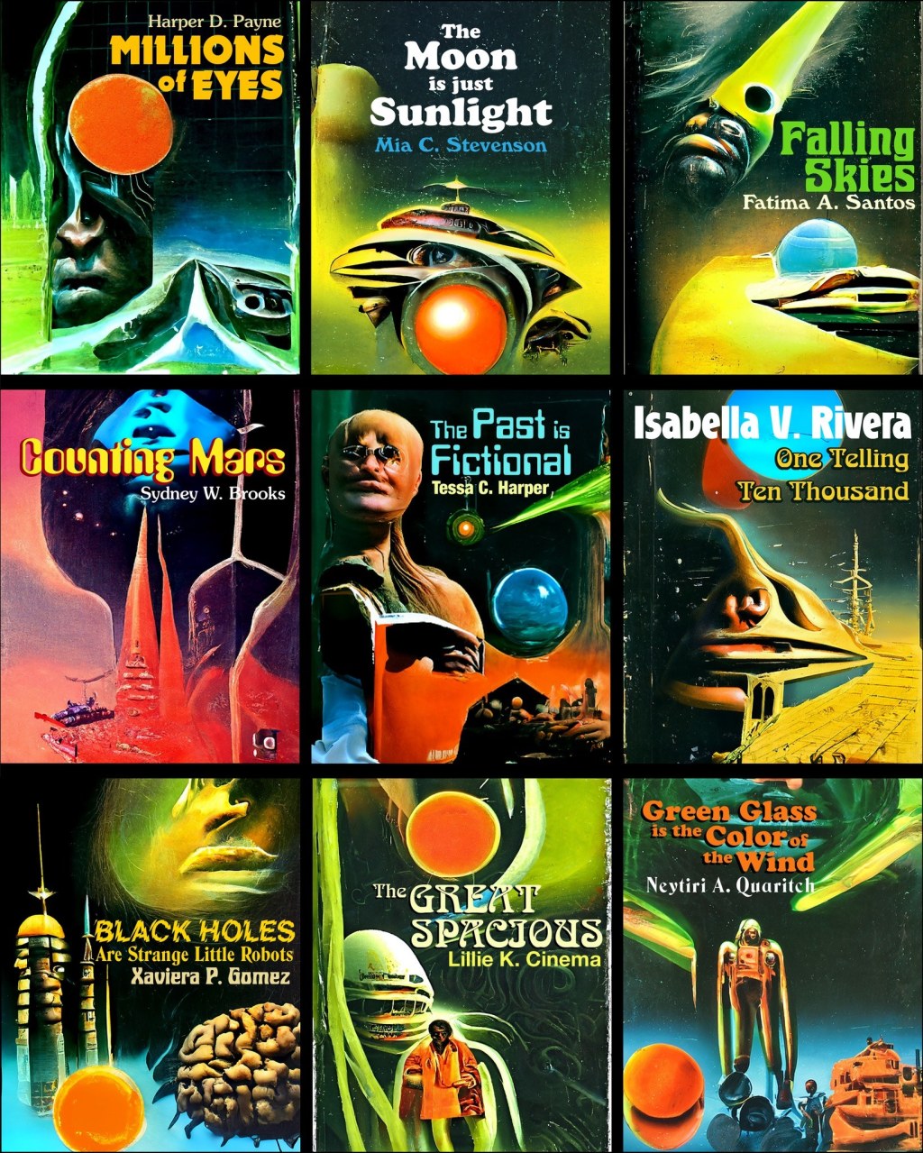 Artist uses AI to perfectly fake 70s science fiction pulp covers – artwork and&nbsp;titles