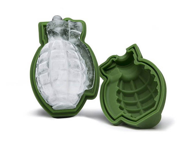 A Grenade Shaped Ice&nbsp;Mold