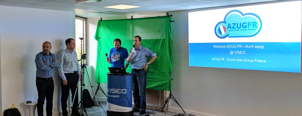 Un autre Live avec le Meetup AZUG&nbsp;FR