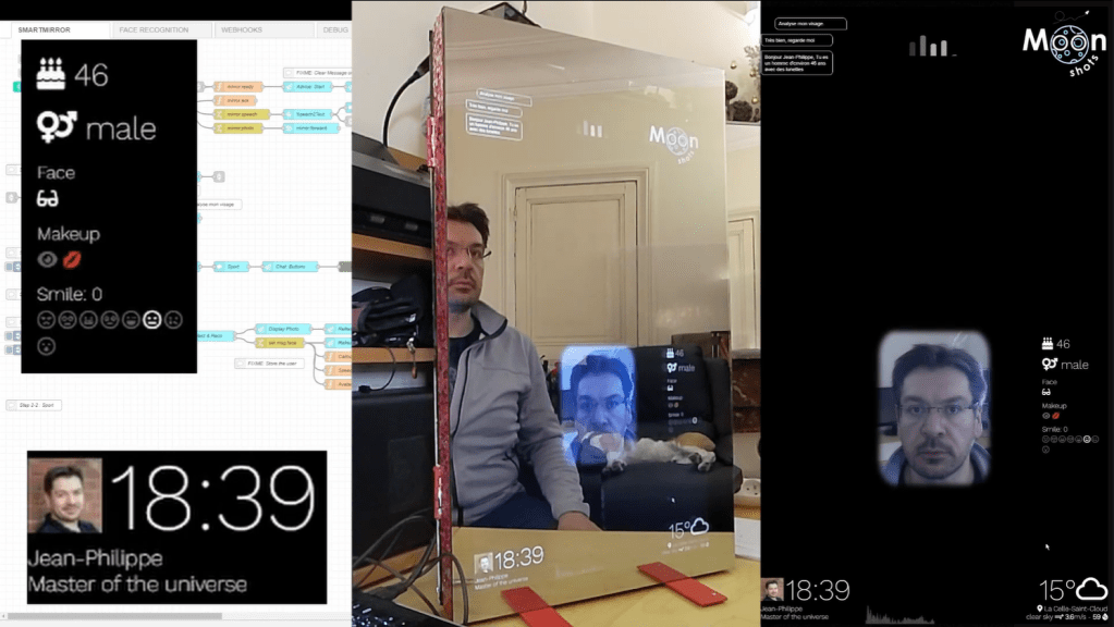 Reflets: un Framework de Miroir&nbsp;Connecté