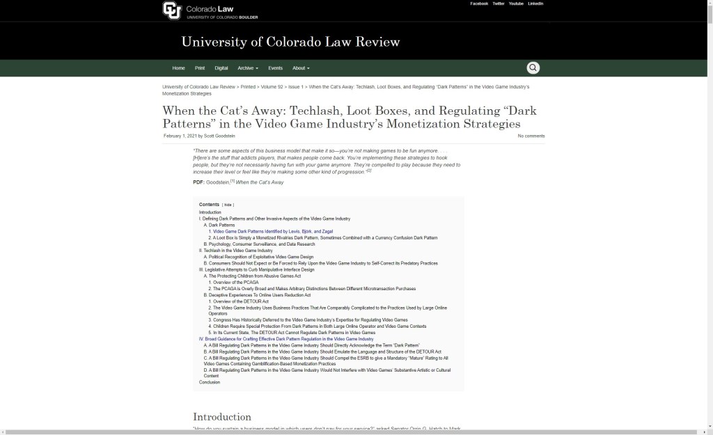 Video Game Dark Pattern Monetization&nbsp;Strategies