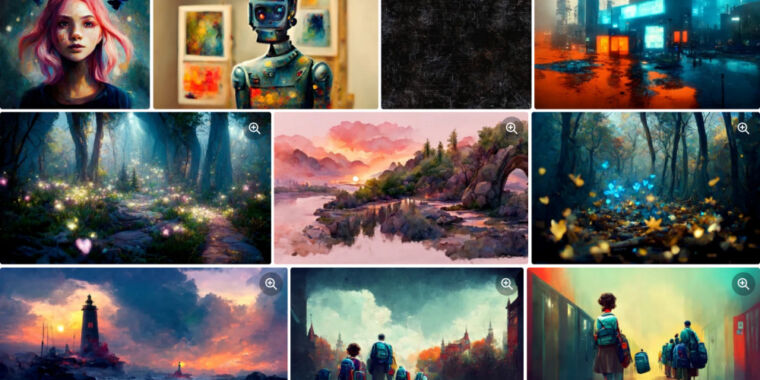 Artists begin selling AI-generated artwork on stock photography&nbsp;websites