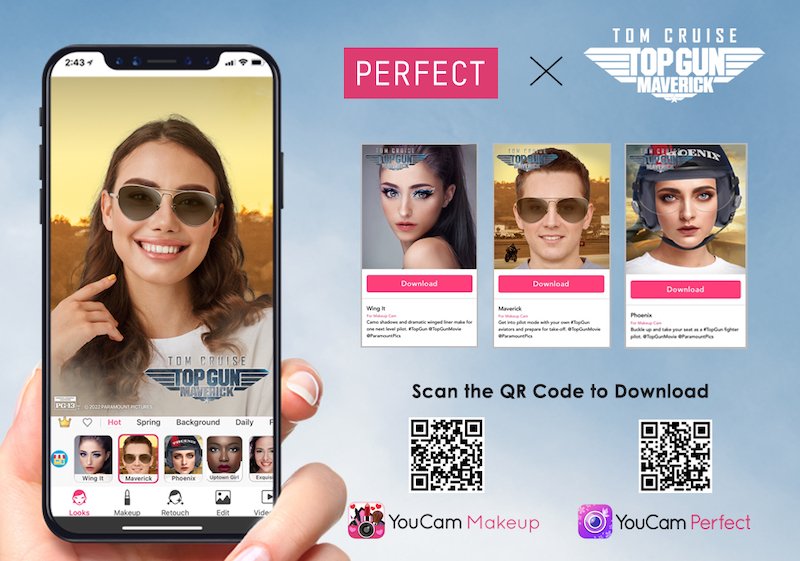 Perfect Corp. unveils Top Gun: Maverick Interactive AR&nbsp;experience