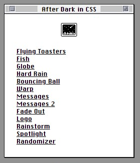 After Dark in&nbsp;CSS