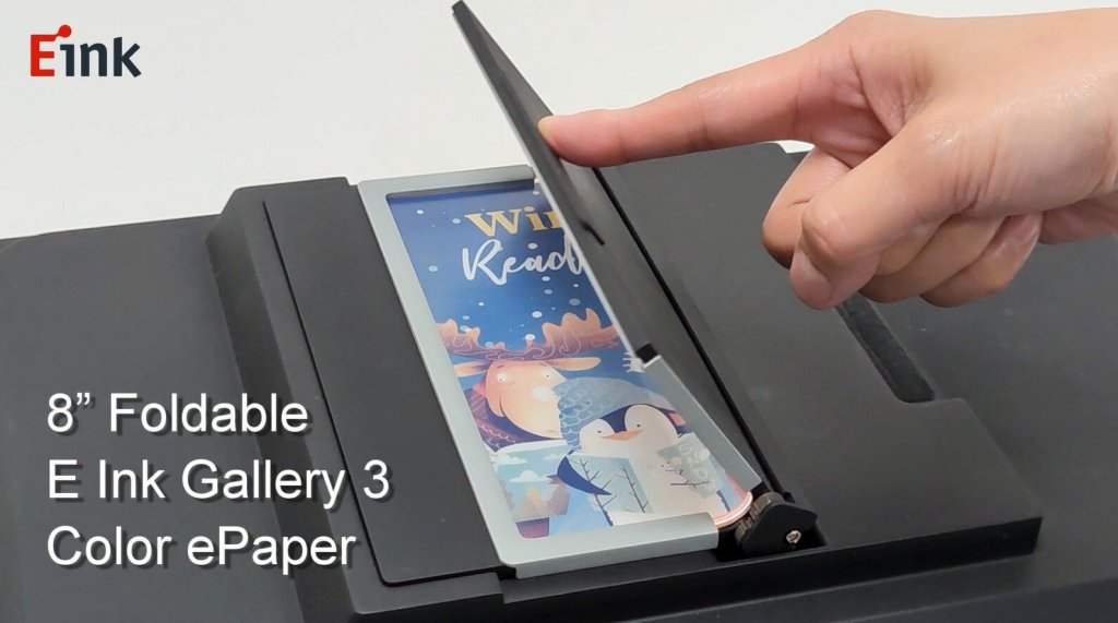 EInk announces next-generation color&nbsp;ePaper,