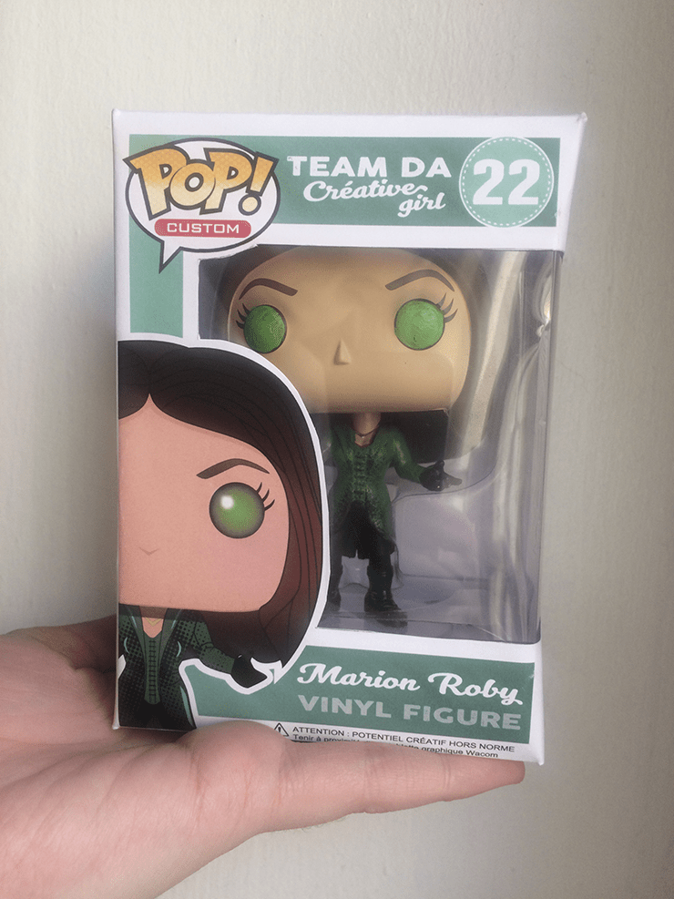 Elle personnalise une figurine Funko Pop pour en faire un CV&nbsp;créatif