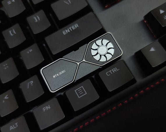 KeyCap RTX3080 GPU&nbsp;métal