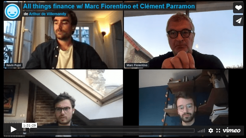 All things finance w/ Marc Fiorentino et Clément&nbsp;Parramon